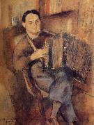 Jules Pascin, Portrait of Man